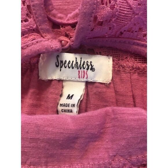 Dusty Rose Girls Speechless Top - Picture 4 of 5